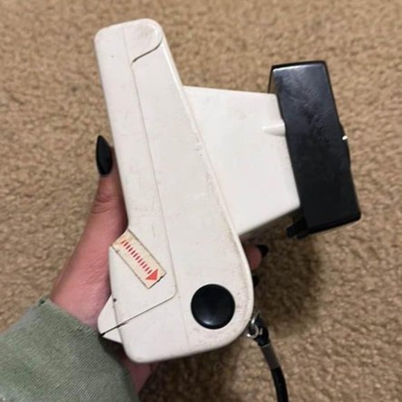 Polaroid Swinger Land Camera Model 20 w/ Original Strap - Picture 9 of 10